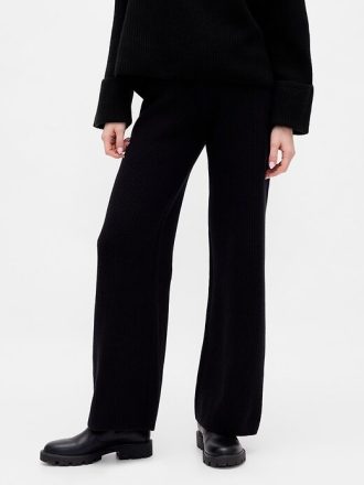 Pantaloni de pulover CashSoft Shaker-Stitch