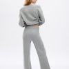 Pantaloni de pulover CashSoft Shaker-Stitch Pantaloni de pulover CashSoft Shaker-Stitch