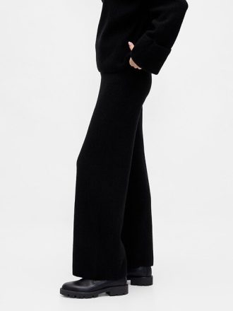 Pantaloni de pulover CashSoft Shaker-Stitch