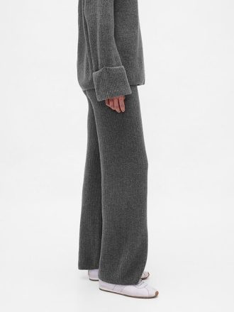 Pantaloni de pulover CashSoft Shaker-Stitch