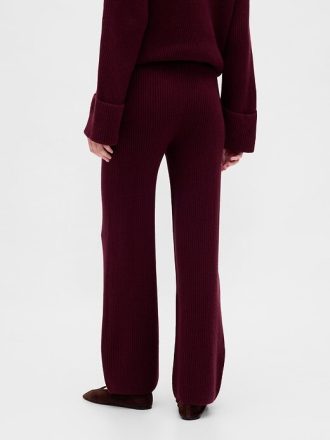 Pantaloni de pulover CashSoft Shaker-Stitch