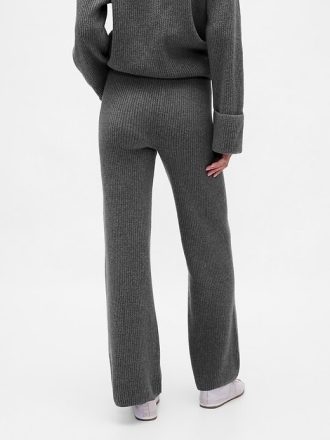 Pantaloni de pulover CashSoft Shaker-Stitch