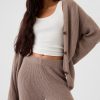 Pantaloni de pulover CashSoft Shaker-Stitch Pantaloni de pulover CashSoft Shaker-Stitch