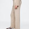 Pantaloni de pulover cu coaste late CashSoft Pantaloni de pulover cu coaste late CashSoft