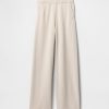 Pantaloni de pulover relaxați 100% bumbac Pantaloni de pulover relaxați 100% bumbac