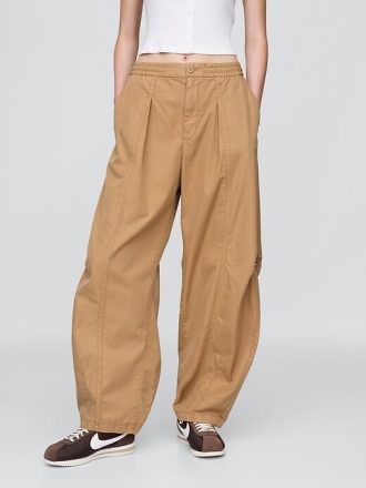 Pantaloni de sarg cu talie medie