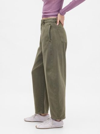 Pantaloni de sarg cu talie medie Pantaloni de sarg cu talie medie