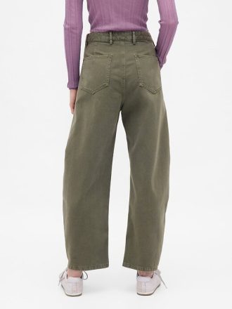 Pantaloni de sarg cu talie medie Pantaloni de sarg cu talie medie