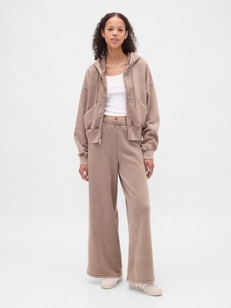 Pantaloni de sport cu picioare largi VintageSoft