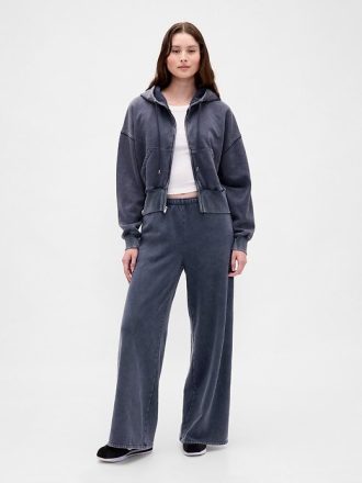 Pantaloni de sport cu picioare largi VintageSoft