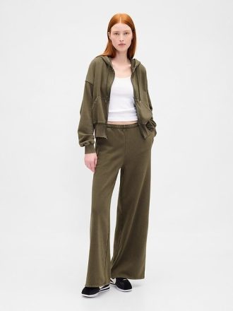 Pantaloni de sport cu picioare largi VintageSoft Pantaloni de sport cu picioare largi VintageSoft