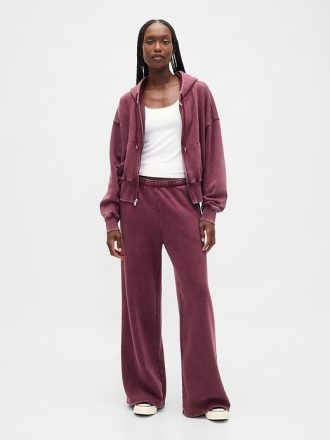 Pantaloni de sport cu picioare largi VintageSoft