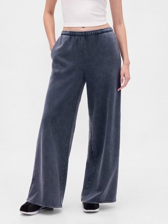 Pantaloni de sport cu picioare largi VintageSoft