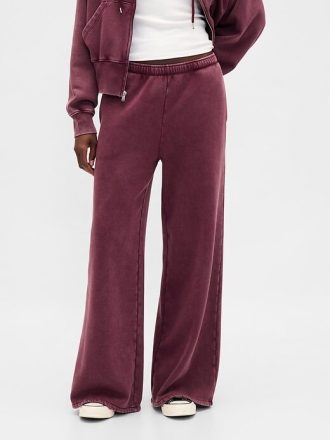 Pantaloni de sport cu picioare largi VintageSoft