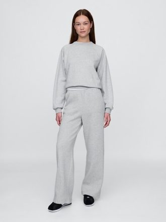 Pantaloni de sport drepti cu cusături VintageSoft