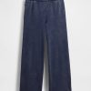 Pantaloni de sport largi cu logo VintageSoft