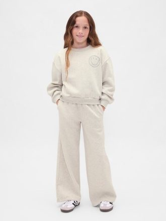 Pantaloni de sport largi VintageSoft pentru copii