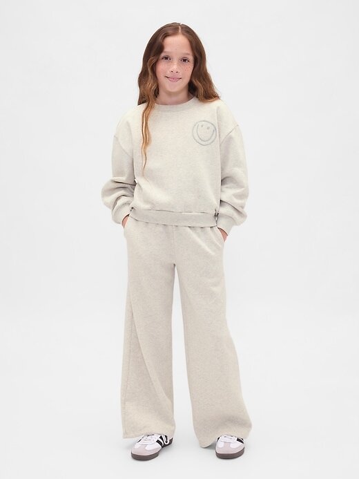 Pantaloni de sport largi VintageSoft pentru copii Pantaloni de sport largi VintageSoft pentru copii