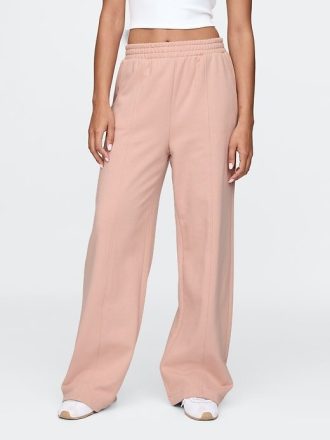 Pantaloni de trening drepti, cu cusături franțuzești, grei