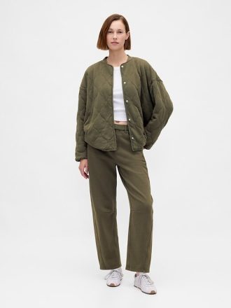 Pantaloni de trening French Terry Barrel grei