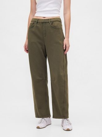 Pantaloni de trening French Terry Barrel grei