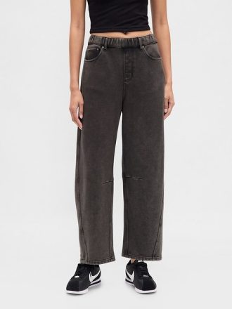 Pantaloni de trening French Terry Barrel grei