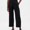 Pantaloni drepti de sarg cu talie mare Pantaloni drepti de sarg cu talie mare