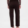 Pantaloni drepti de sarg cu talie mare Pantaloni drepti de sarg cu talie mare