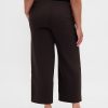 Pantaloni drepti de sarg cu talie mare Pantaloni drepti de sarg cu talie mare
