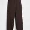 Pantaloni drepti de sarg cu talie mare Pantaloni drepti de sarg cu talie mare