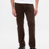 Pantaloni drepti din velur Pantaloni drepti din velur