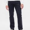 Pantaloni drepti din velur