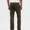Pantaloni drepti din velur