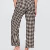 Pantaloni drepti relaxați la gleznă din amestec de in Pantaloni drepti relaxați la gleznă din amestec de in