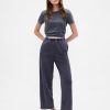 Pantaloni drepti VintageSoft din bumbac organic