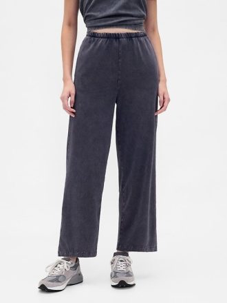 Pantaloni drepti VintageSoft din bumbac organic