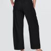 Pantaloni Easy Barrel cu talie medie din amestec de in Pantaloni Easy Barrel cu talie medie din amestec de in