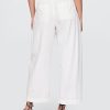 Pantaloni Easy Barrel cu talie medie din amestec de in Pantaloni Easy Barrel cu talie medie din amestec de in