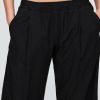 Pantaloni Easy Barrel cu talie medie din amestec de in Pantaloni Easy Barrel cu talie medie din amestec de in