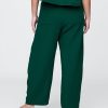 Pantaloni Easy Barrel din tifon de bumbac Pantaloni Easy Barrel din tifon de bumbac