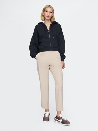 Pantaloni GapFit Downtown Runaround cu talie mare