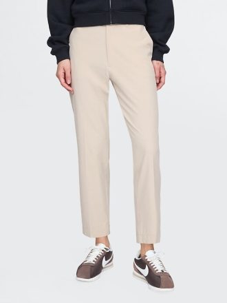 Pantaloni GapFit Downtown Runaround cu talie mare