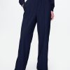 Pantaloni GapFit Tech cu talie înaltă, cu tiv despicat