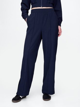 Pantaloni GapFit Tech cu talie înaltă, cu tiv despicat