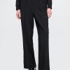 Pantaloni GapFit Tech cu talie înaltă, cu tiv despicat