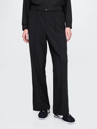 Pantaloni GapFit Tech cu talie înaltă, cu tiv despicat