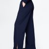 Pantaloni GapFit Tech cu talie înaltă, cu tiv despicat