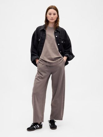 Pantaloni grei din bumbac organic Pantaloni grei din bumbac organic