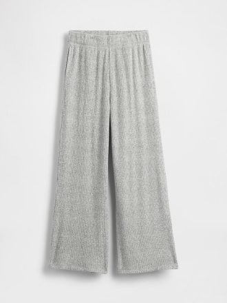 Pantaloni lați pentru copii Softspun Rib