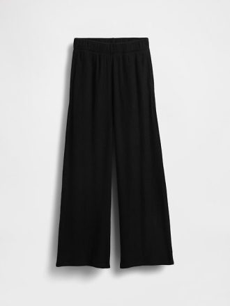 Pantaloni lați pentru copii Softspun Rib